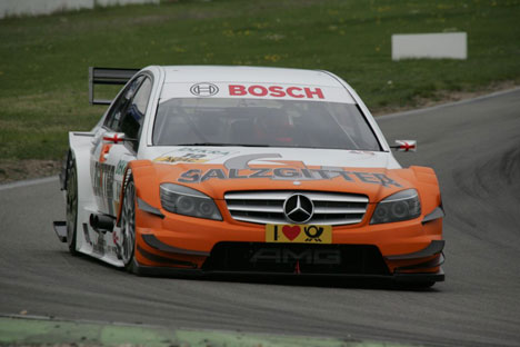 Gary Paffett var den hurtigste Mercedes.
